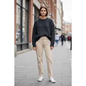 Zadig & Voltaire 100% Cashmere Leopard Print Sweater M Pravis WS Leo Knit